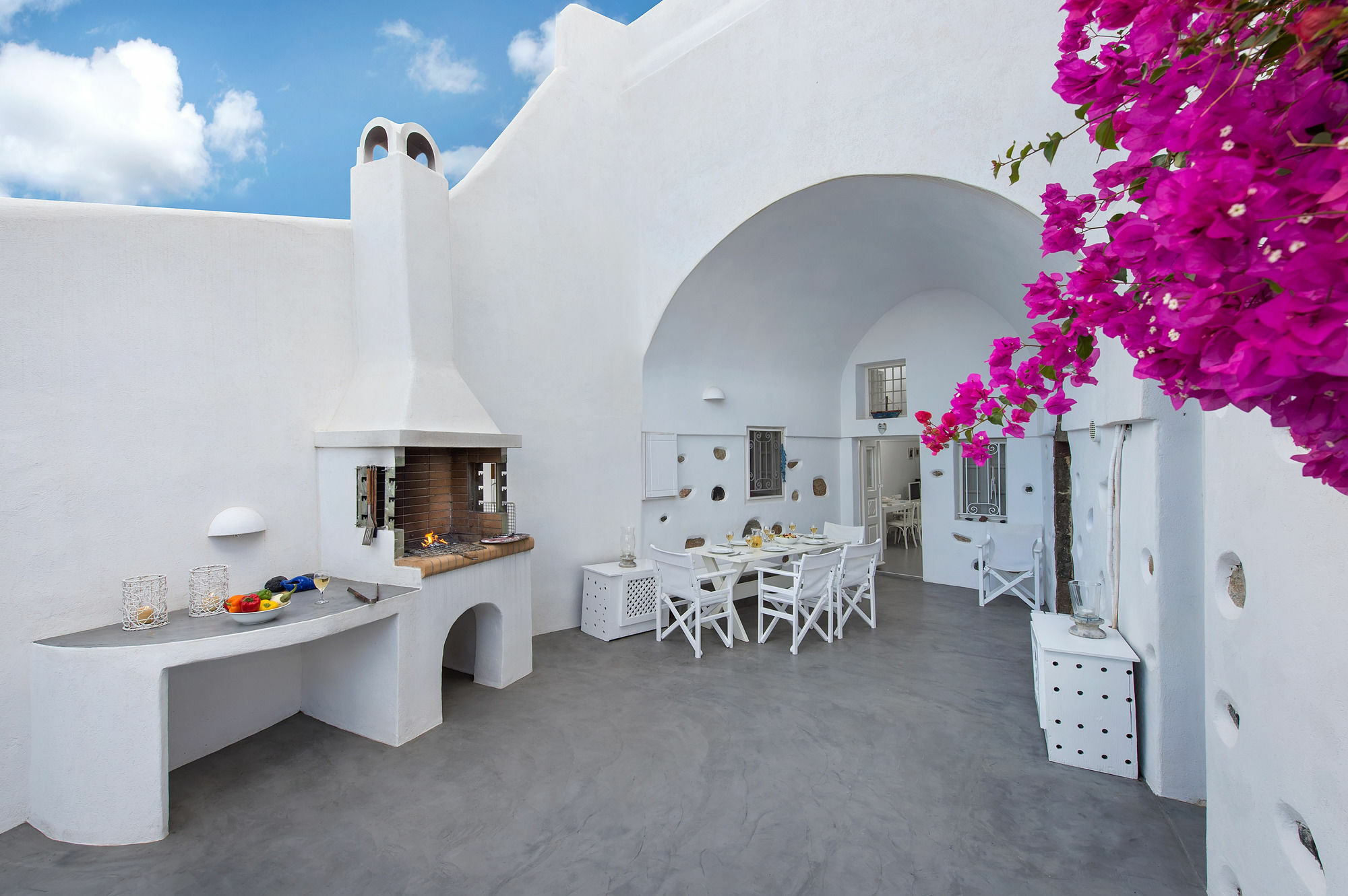 White Cave Private Villa Пиргос Экстерьер фото