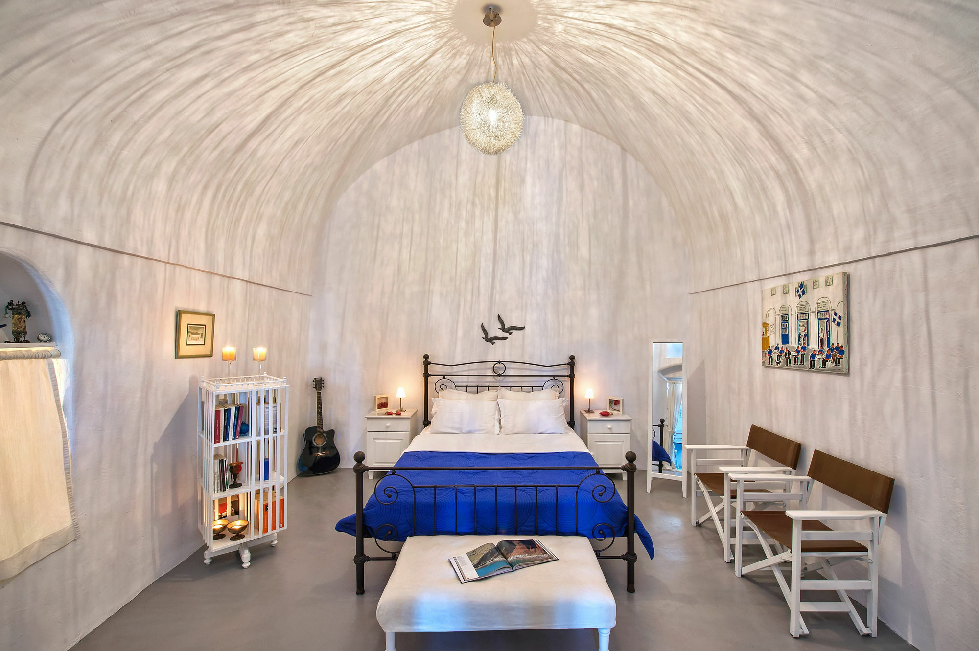 White Cave Private Villa Пиргос Экстерьер фото